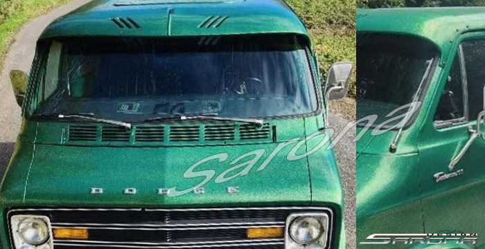 Custom Dodge Van  All Styles Sun Visor (1971 - 1977) - $390.00 (Part #DG-019-SV)